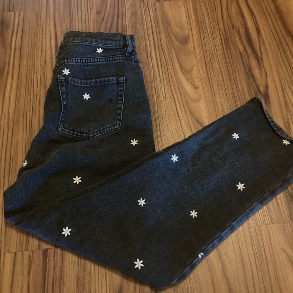 Pacsun high waisted straight daisy jeans